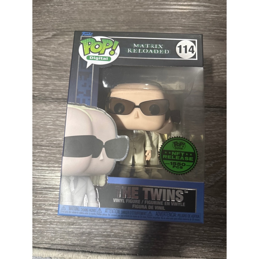 Funko Pop Digital Matrix Reloaded The Twins‎ 114 Legendary Release 1550 PCS